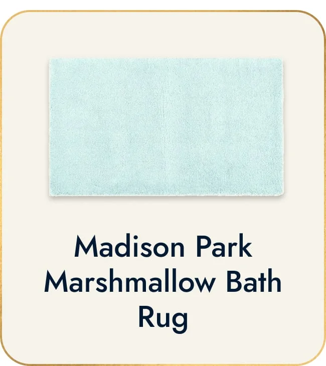 Madison Park Signature Marshmallow Bath Rug