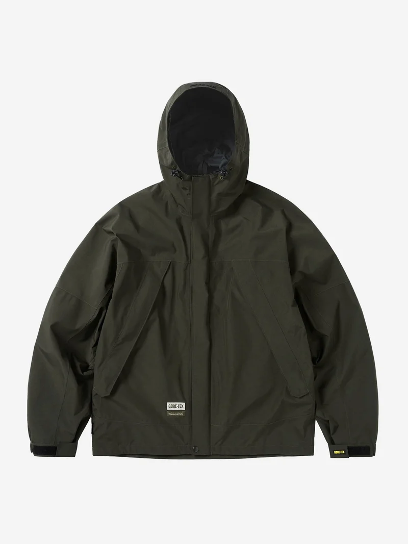 Image of thisisneverthat x Goretex 2L Wet Weather Jacket - Olive