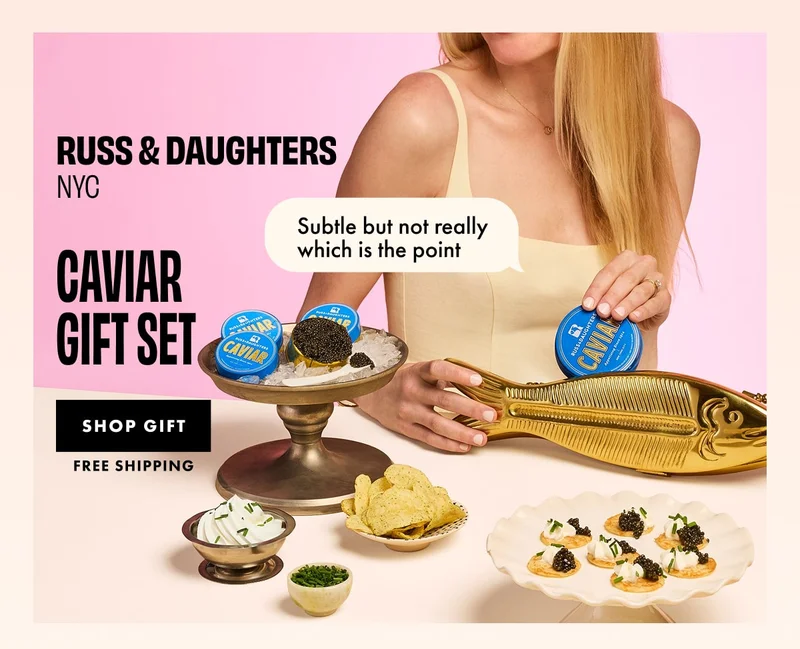 Russ & Daughter Caviar Trio Russ & Daughter Caviar Trio