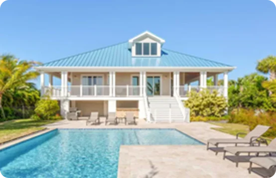 Unwind in a breezy vacation rental with island flair in Key West, Florida.