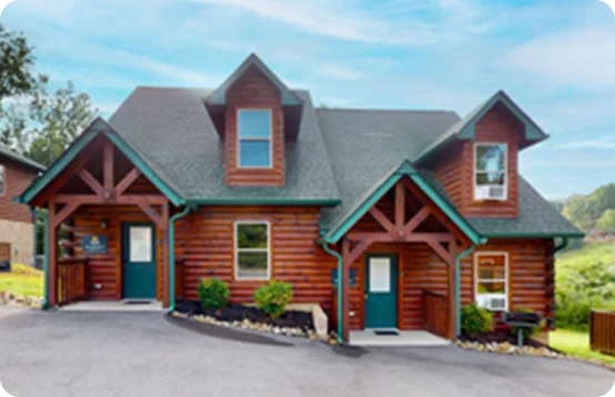 Experience mountain magic in a cozy private cabin near hiking trails and Dollywood in Pigeon Forge, Tennessee.