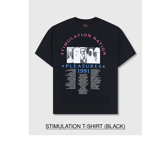 STIMULATION T-SHIRT (BLACK)