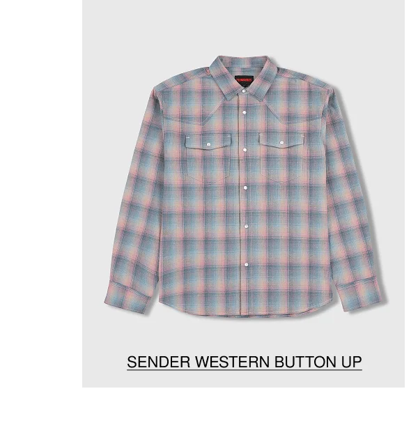 SENDER WESTERN BUTTON UP