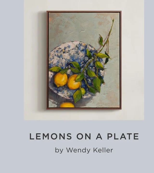 Lemons On A Plate