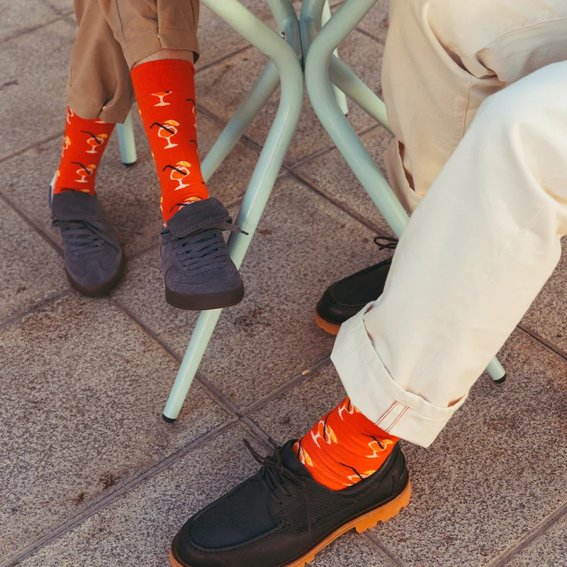 Orange Spritz Sock