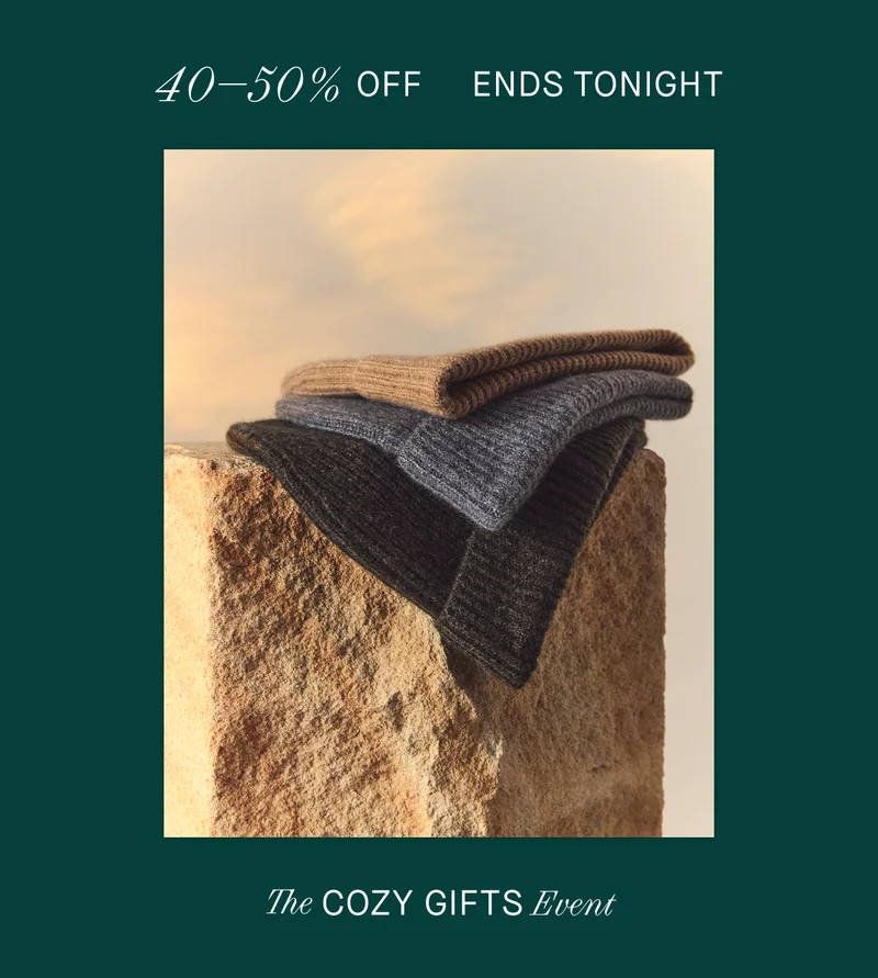 Image | 40–50% Off Ends Tonight | The Cozy Gifts Event