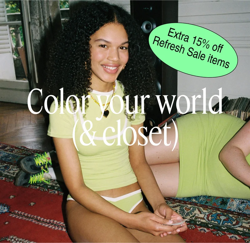 Color your world (& closet)