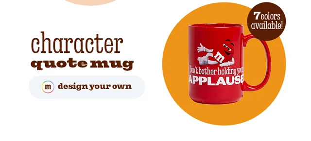 CHARACTER QUOTE MUG