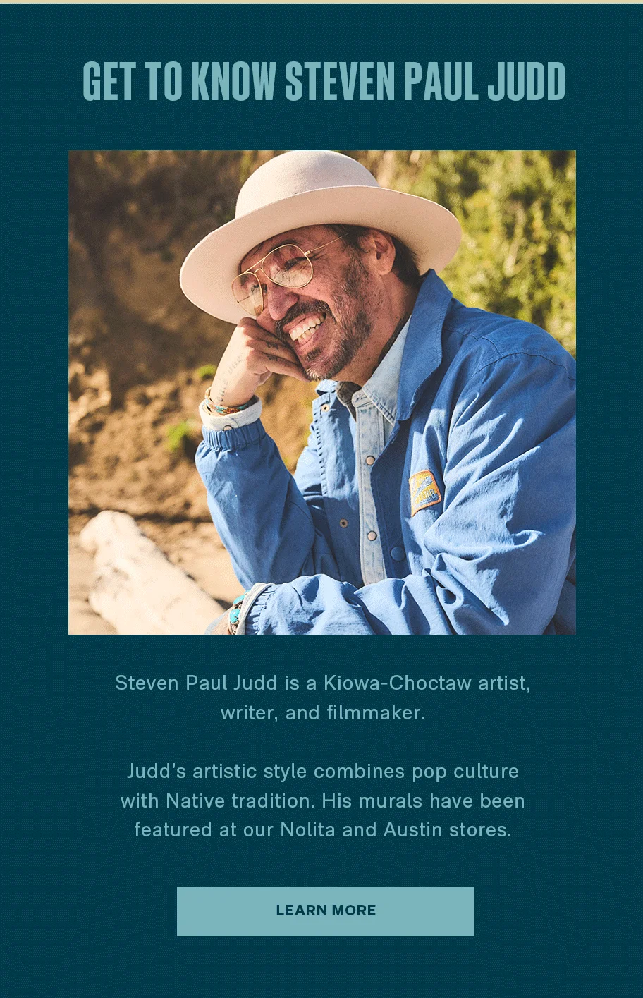 Get to know Steven Paul Judd