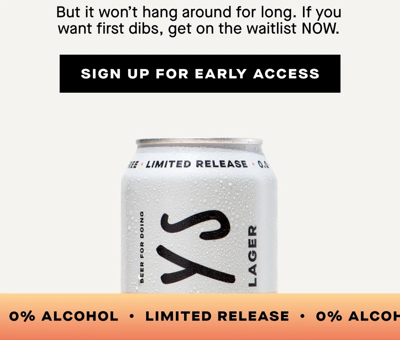 Sign up for early access