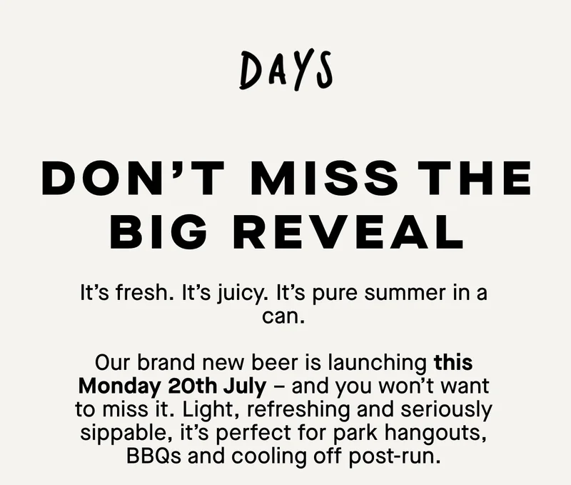 Don't miss the big reveal