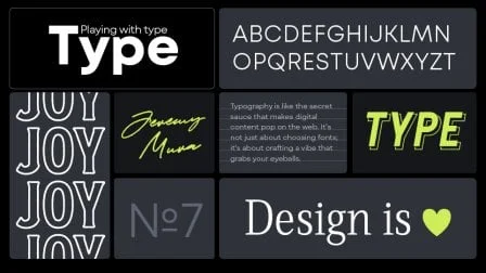 Playing and Designing with Typography for Brands