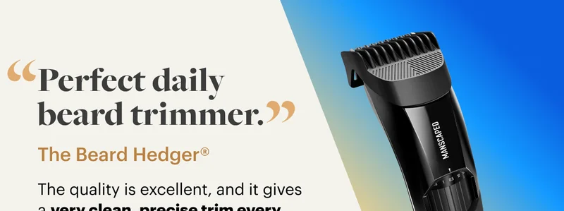 'Perfect daily beard trimmer.''