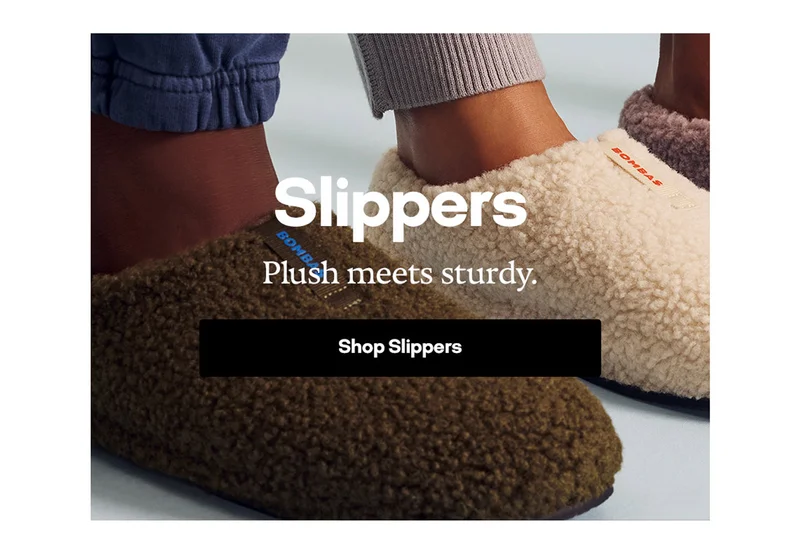 Slippers. Plush meets sturdy. Shop Slippers