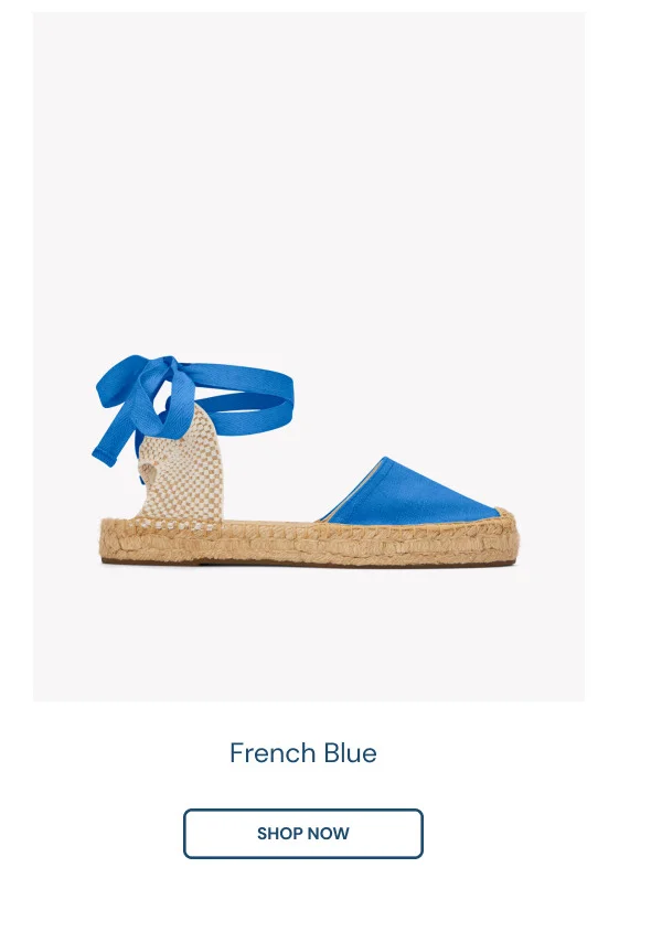 French Blue shop now