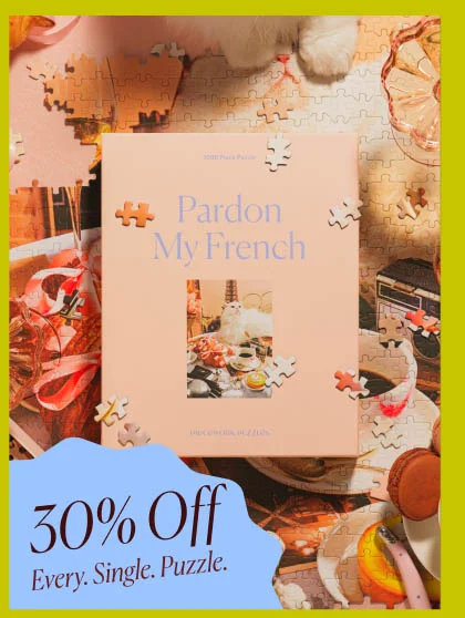 Pardon My French 1000-Piece Jigsaw Puzzle