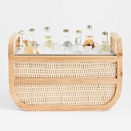 Leland Rattan Beverage Tub