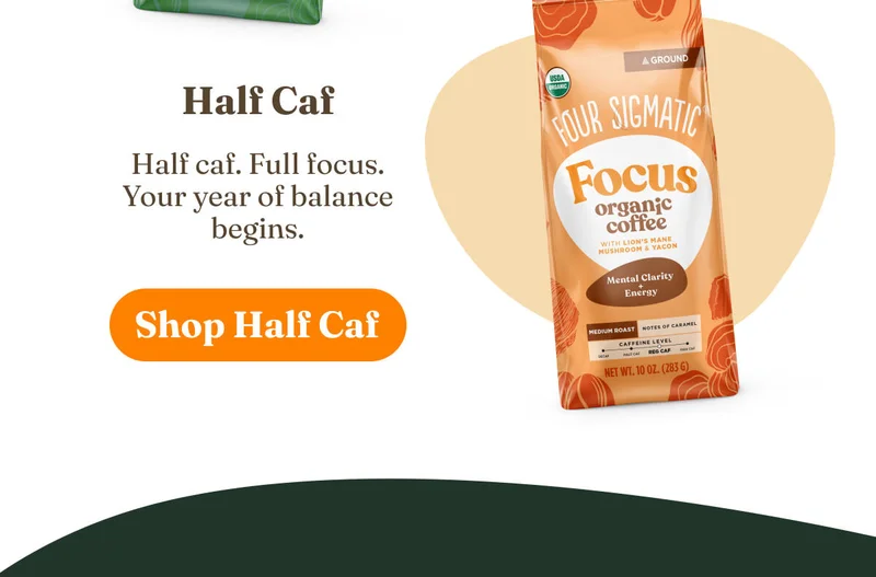 Focus Half Caf Ground Coffee