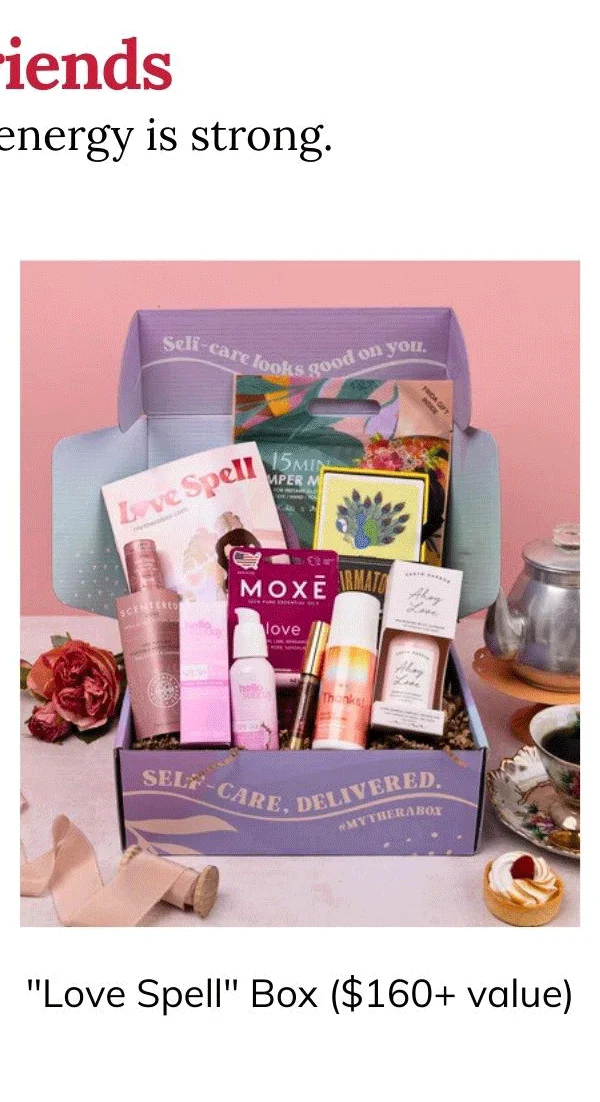 "Love Spell" Box ($160+ value) - Ships Immediately TheraBox