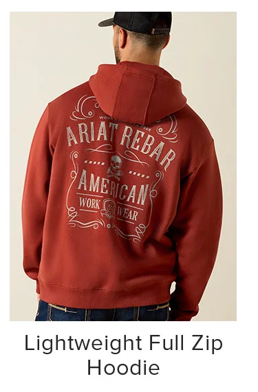 Lightweight Full Zip Hoodie