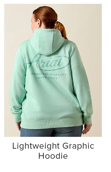 Lightweight Graphic Hoodie