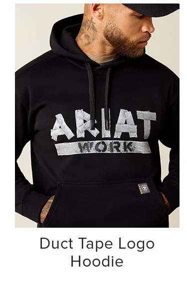 Duct Tape Logo Hoodie