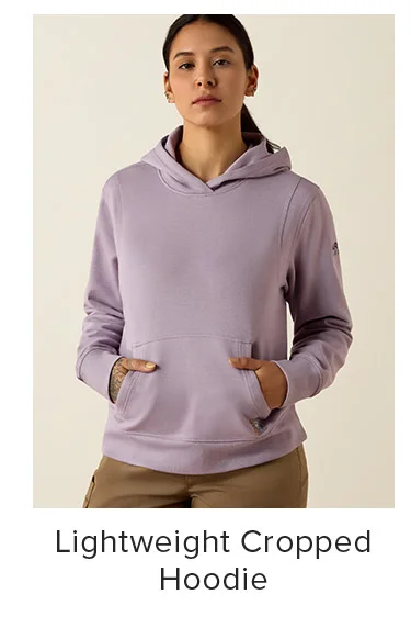 Lightweight Cropped Hoodie