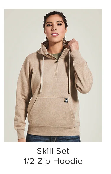 Lightweight 1/2 Zip Hoodie