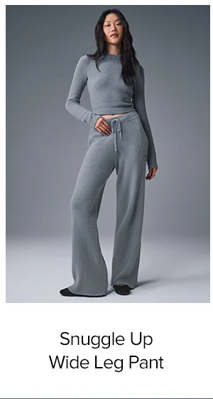 Snuggle Up Wide Leg Pant