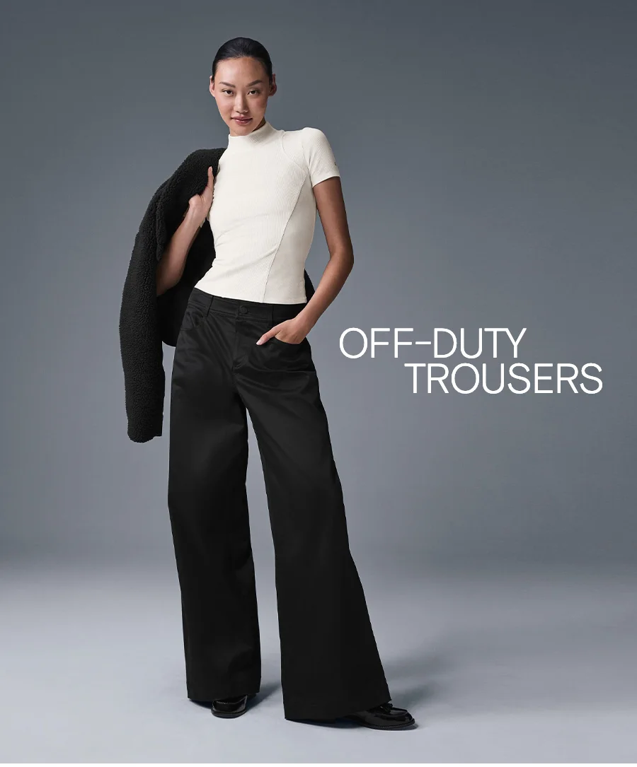 OFF-DUTY TROUSERS