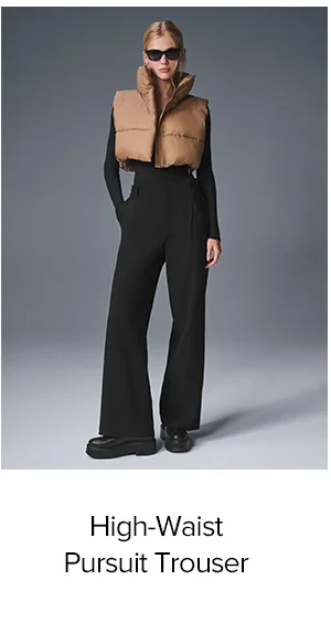 High-Waist Pursuit Trouser