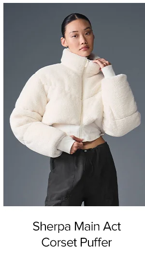 Sherpa Main Act Corset Puffer
