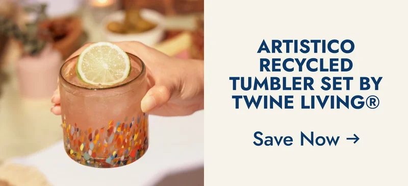 Artistico Recycled Tumbler Set by Twine Living®