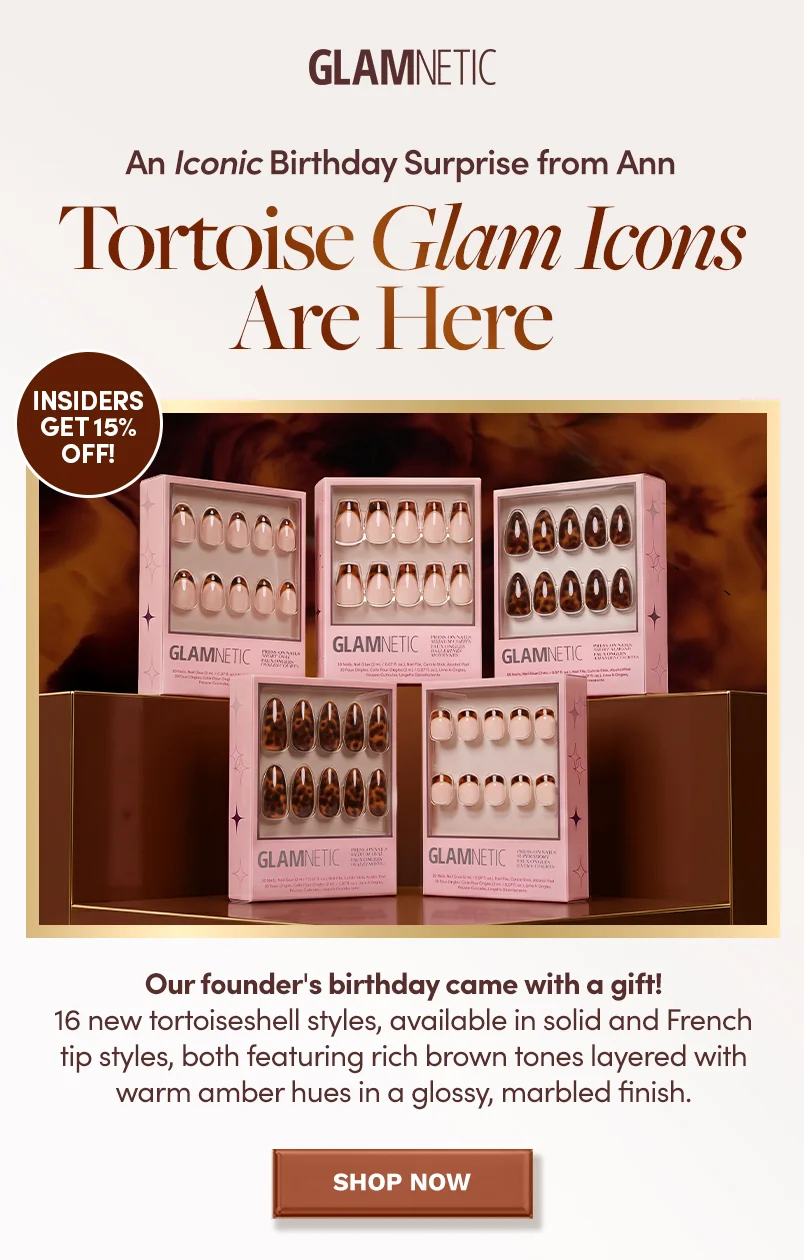 Tortoise Glam Icons Are Here