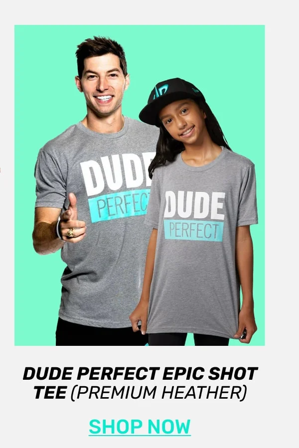 Dude Perfect Epic Shot Tee (Premium Heather)