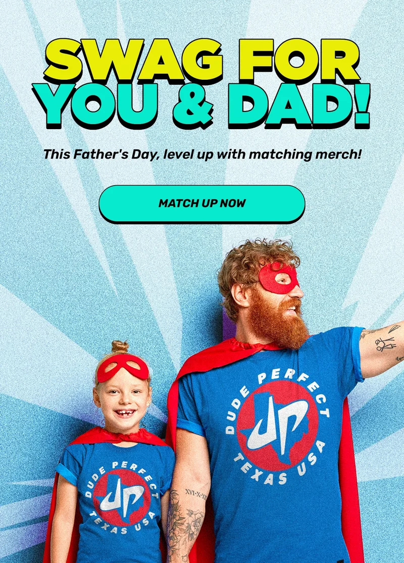 Swag for You & Dad!