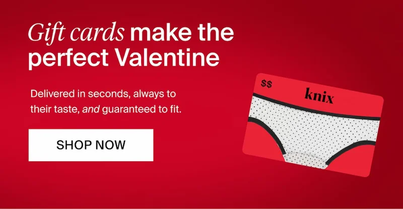 Gift cards make the perfect Valentine. Delivered in seconds, always to their taste and guaranteed to fit. Shop Now