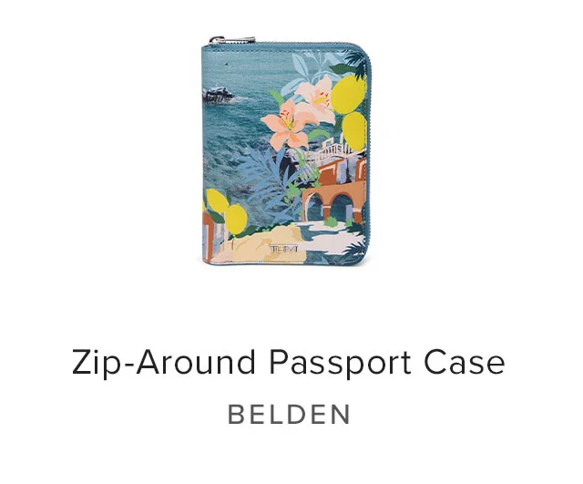 Zip-Around Passport Case