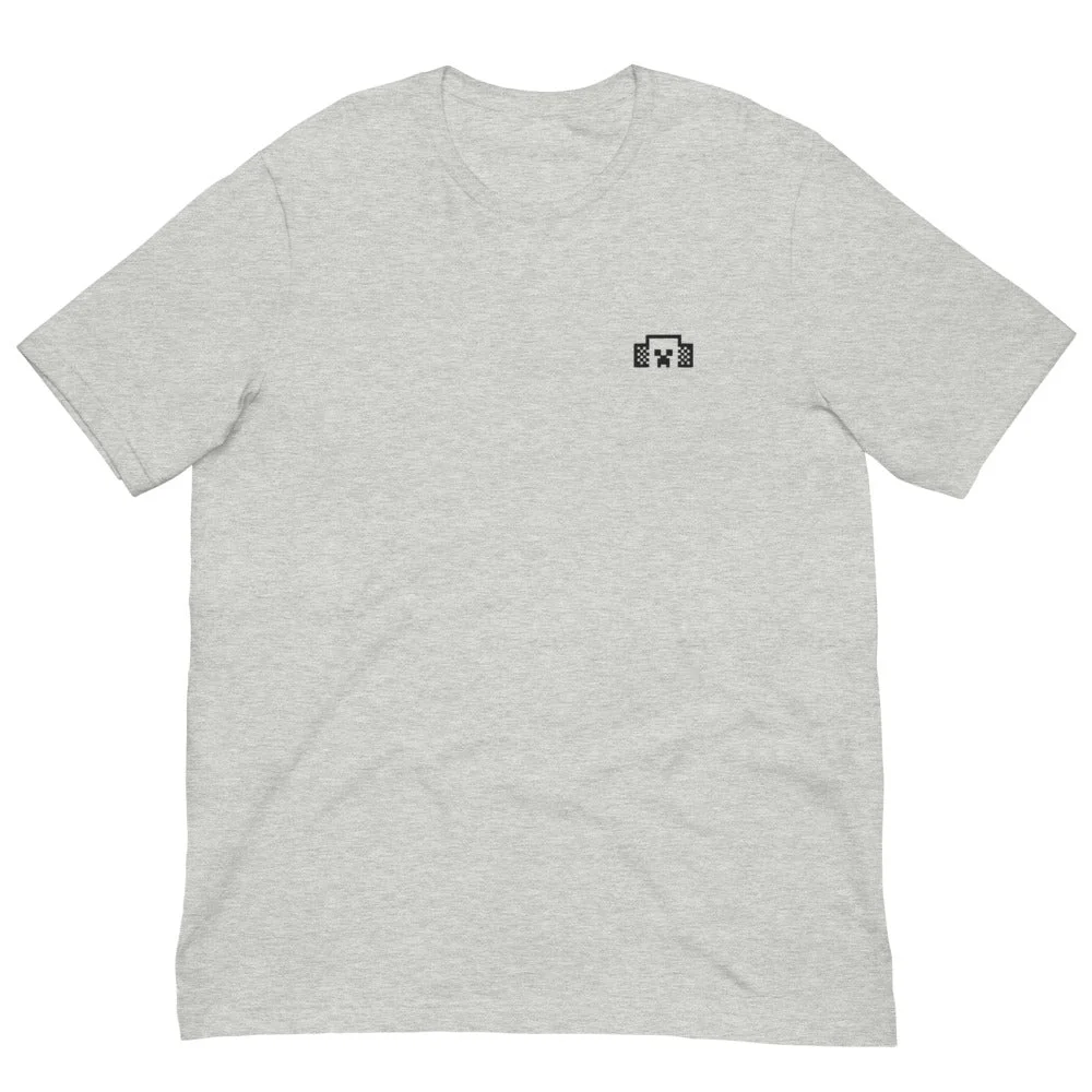 Image of Tuned In Creeper Grey Tee