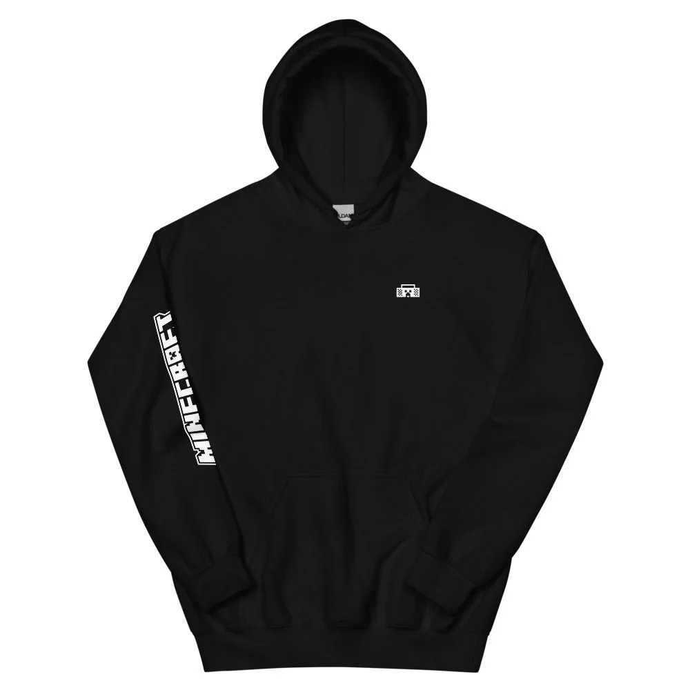 Image of Tuned In Creeper Black Hoodie