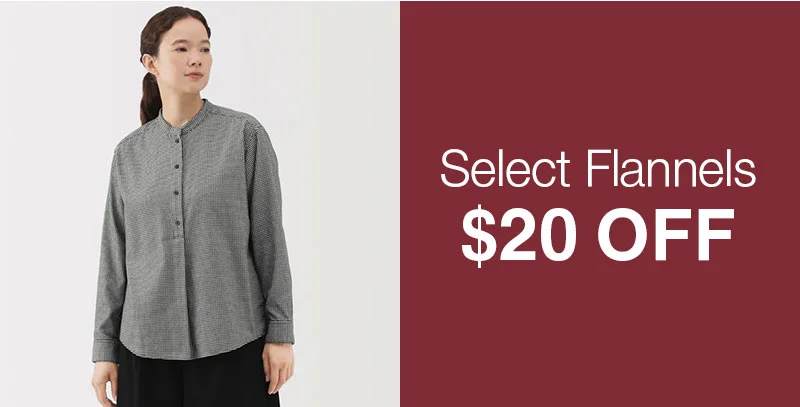 Select Flannels $20 OFF