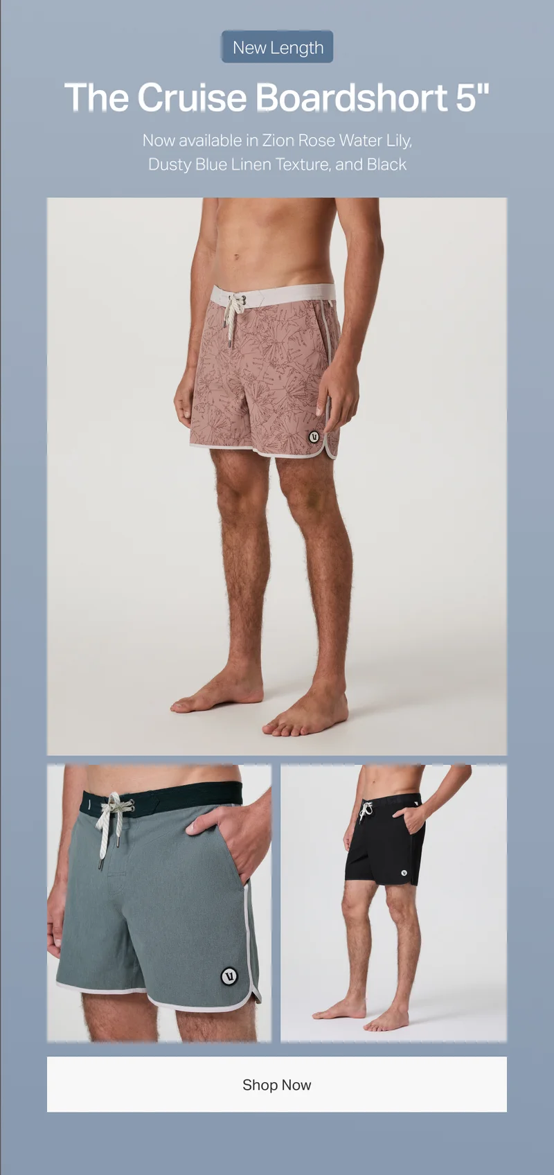 The Cruise Boardshort 5"