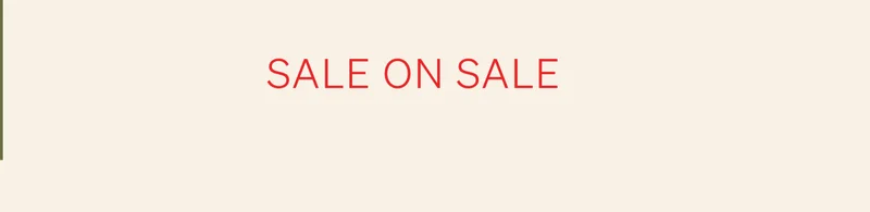 Shop Sale