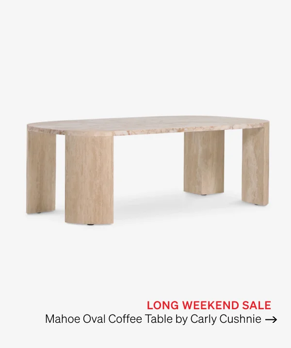 Shop Mahoe Oval Coffee Table