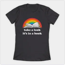 Take a Look, it's In a Book Reading Rainbow T-Shirt