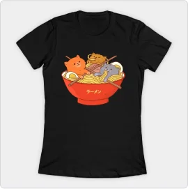 Ramen and cats T-Shirt