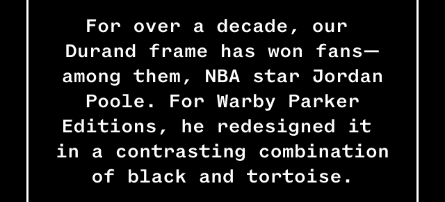 Our Durand frame has won fans