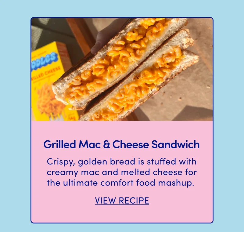 Grilled Mac & Cheese Sandwich