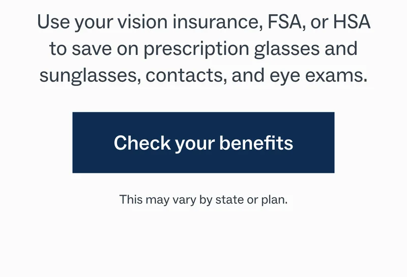 Check your benefits