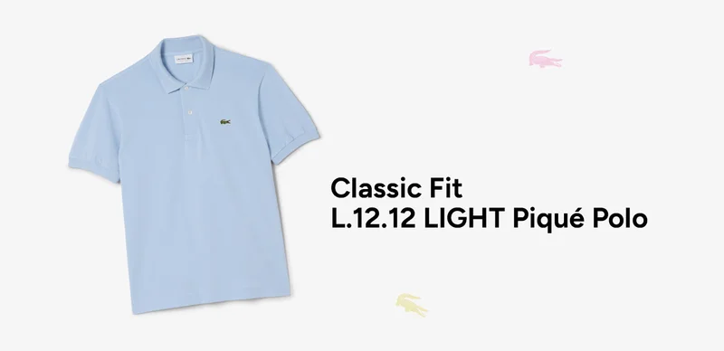 Classic Fit L.12.12 LIGHT Piqué Polo